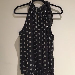 White House Black Market sleeveless blouse