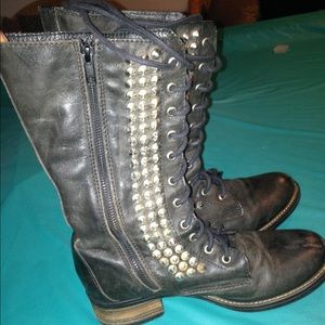 Steve Madden Leather Boots