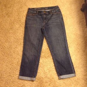 Coldwater Creek cuffed capris