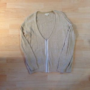 Silence and noise zip sweater