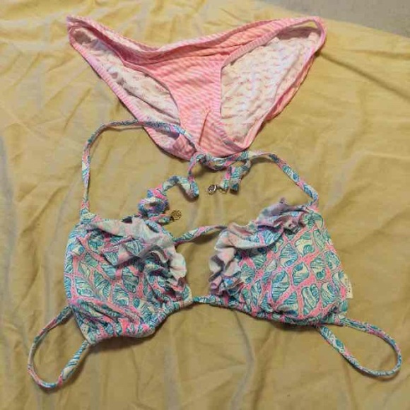 A little tipsy bikini top only
