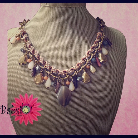 Babsi's stunning rock necklace