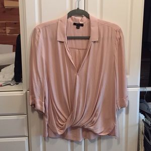 Ella Moss blush pink shirt XS