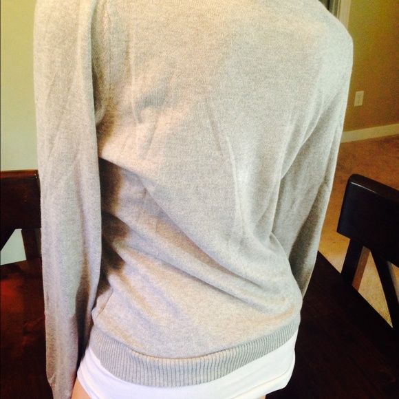 Grey/Pink/White Nautica Argyle Sweater - Picture 3 of 4