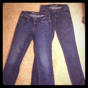 Old Navy Rockstar skinny jeans 2pr