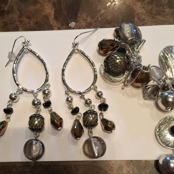 Bracelet and Matching earrings