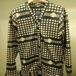 Civil Regim Gold Chains and studs blazer