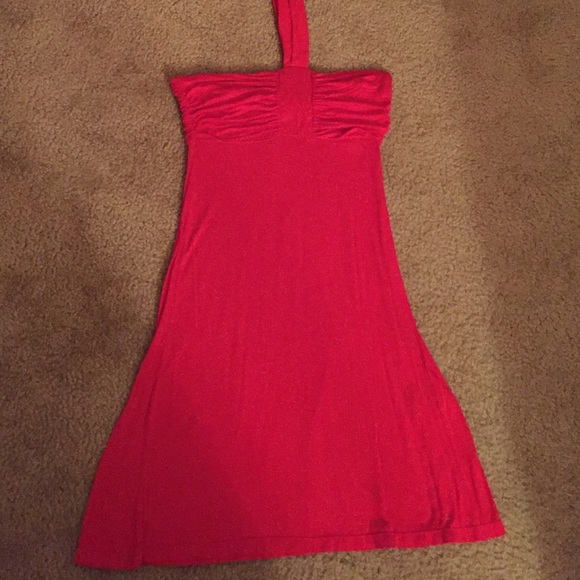 Red Cotton Dress