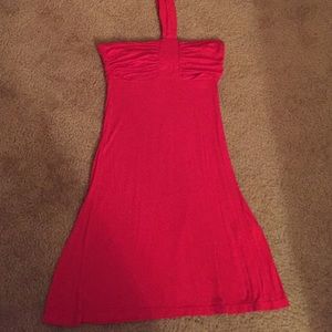 Red Cotton Dress