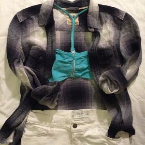 Talula front zip bandeau