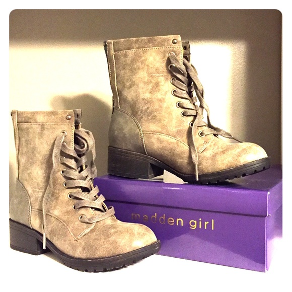 Madden Girl Shoes - ‼️Madden Girl Mistley Combat Boots‼️