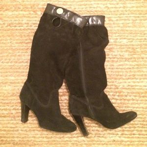 Michael Kors blacks suede boots.