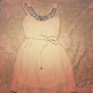 Grecian White Dress