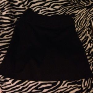 Chocolate brown knee length skirt