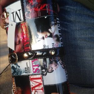 Juanitaabrady3 €Unique€ Magazine Night clutch!