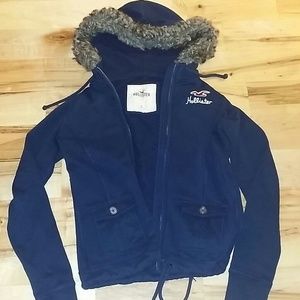 Hollister zip up hoodie