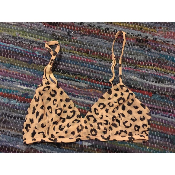 Leopard Bra