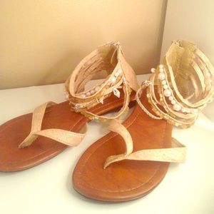 Nude Sandals
