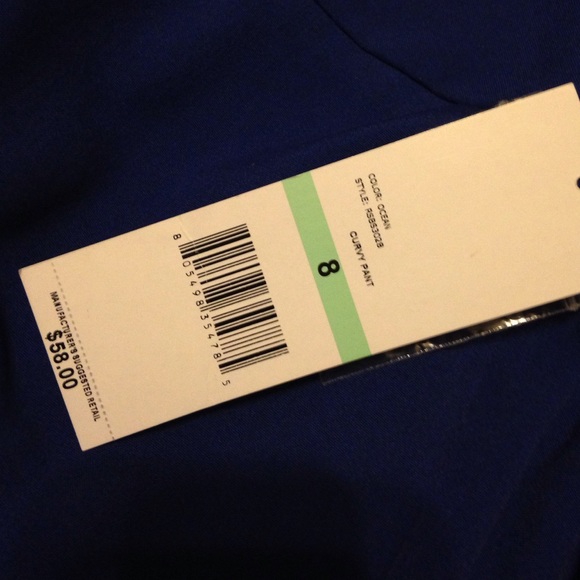 Blue dress pants - Picture 2 of 4