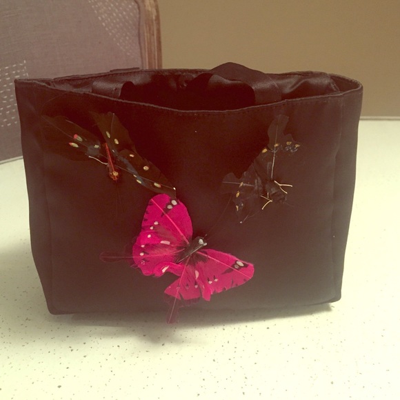 butterfly evening bag