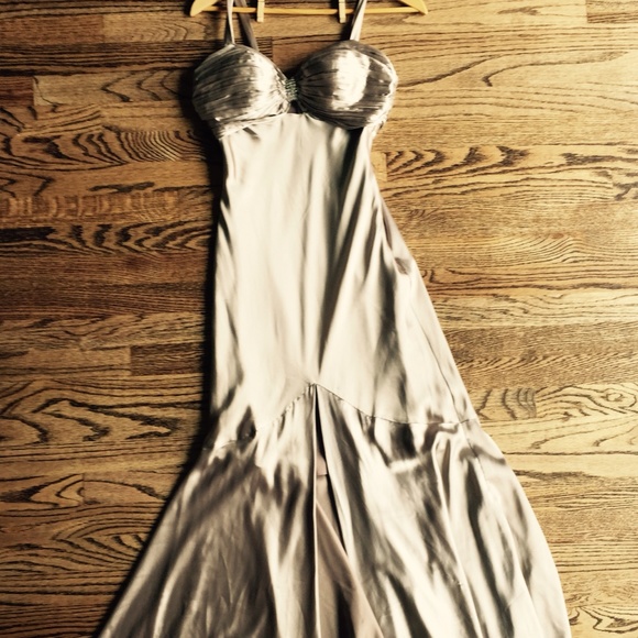 Homecoming - Awesome champagne floor length gown