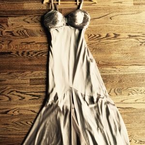 Homecoming - Awesome champagne floor length gown