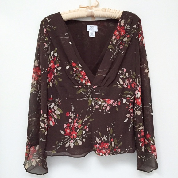 LOFT Floral Top