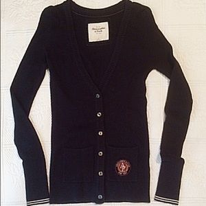Abercrombie&Fitch navy cardigan