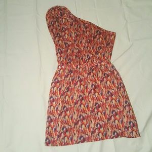BCBG Generation Multi color Sunset Dress