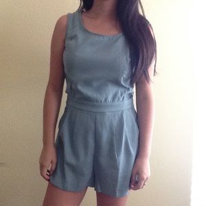 Turquoise Romper