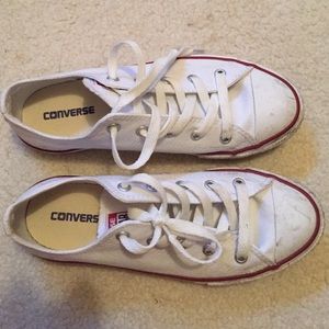 White Converse Size 3
