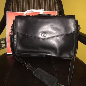 Coach leather briefcase