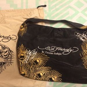 Ed Hardy Peacock Purse
