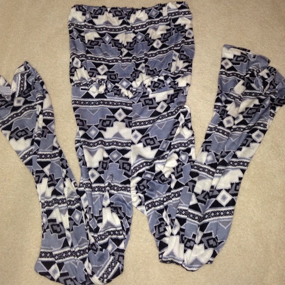 Aztec print romper
