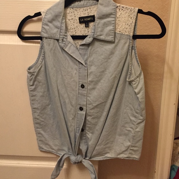 Pacsun denim top