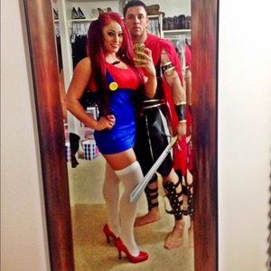 Mario costume size medium