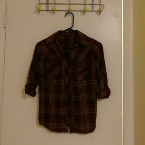 Burgundy flannel