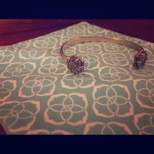 Kendra Scott drusy bracelet cuff