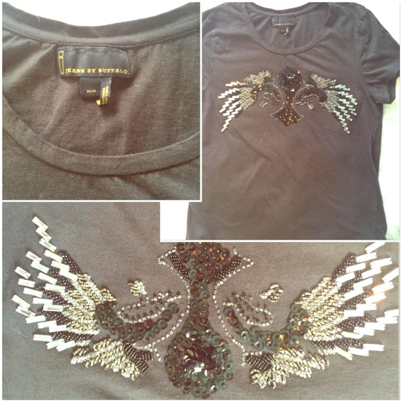 Buffalo embellished shirt - size medium