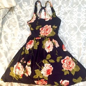 SALE Kimchi Blue Floral Dress (Urban Outfitters)