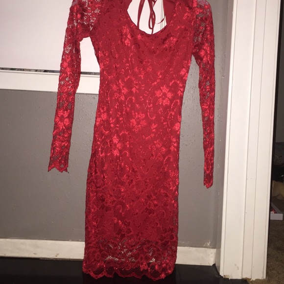 ArdenB X-small red lace dress. Flash Sale! 👗