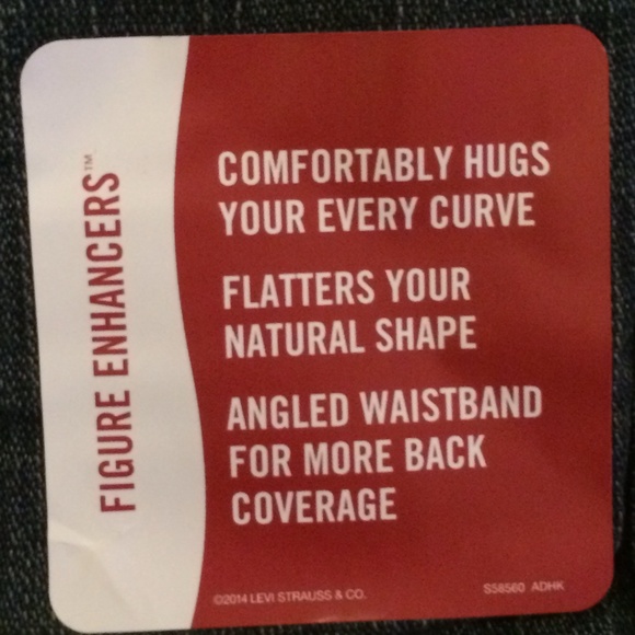 Levi's dark wash jeans. NWT! - Picture 3 of 4