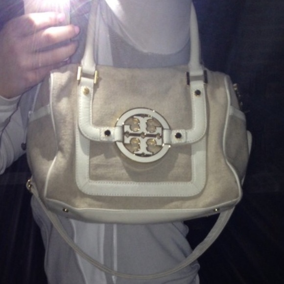 Tory Burch canvas purse