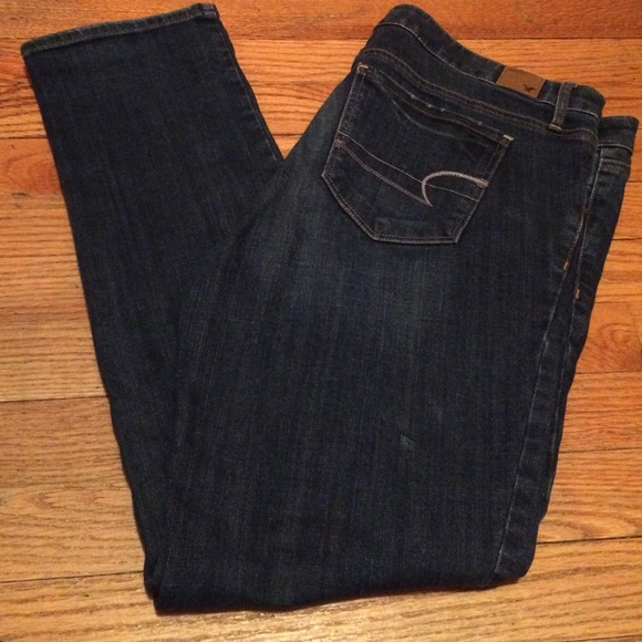 American Eagle straight leg jeans size 12 short