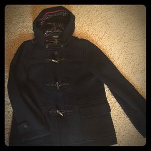 American Eagle wool hooded coat
