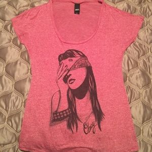 Obey red t-shirt