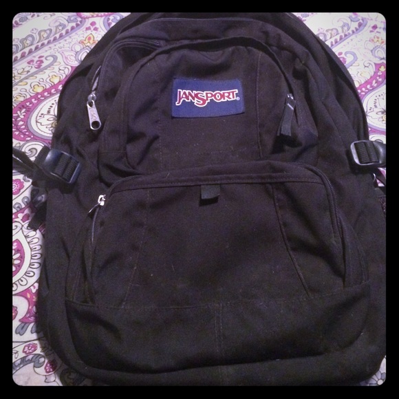 Black jansport backpack