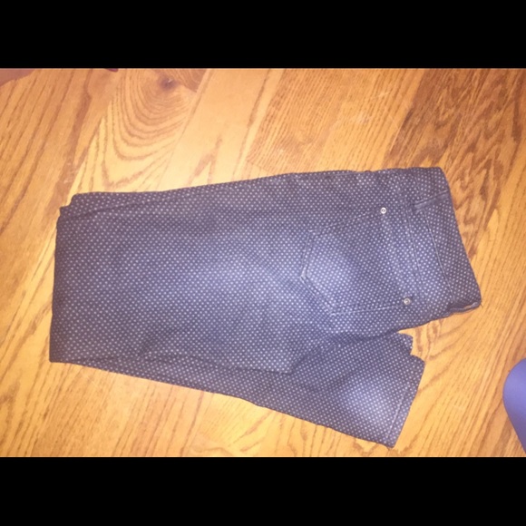 🎊Blue polka dots jeans. 🎊🎉Hot pick of 9/20/15🎊 - Picture 2 of 2