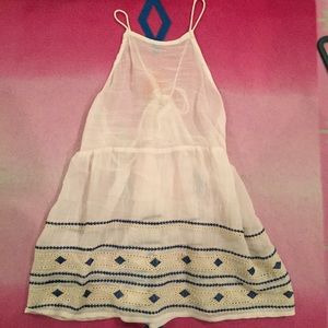 White babydoll tank top