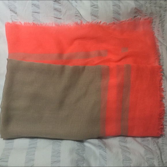 Neon & Nude Blanket Scarf